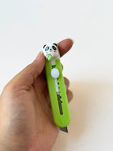 Load image into Gallery viewer, Adorable Panda Mini Utility Knife – Retractable Blade
