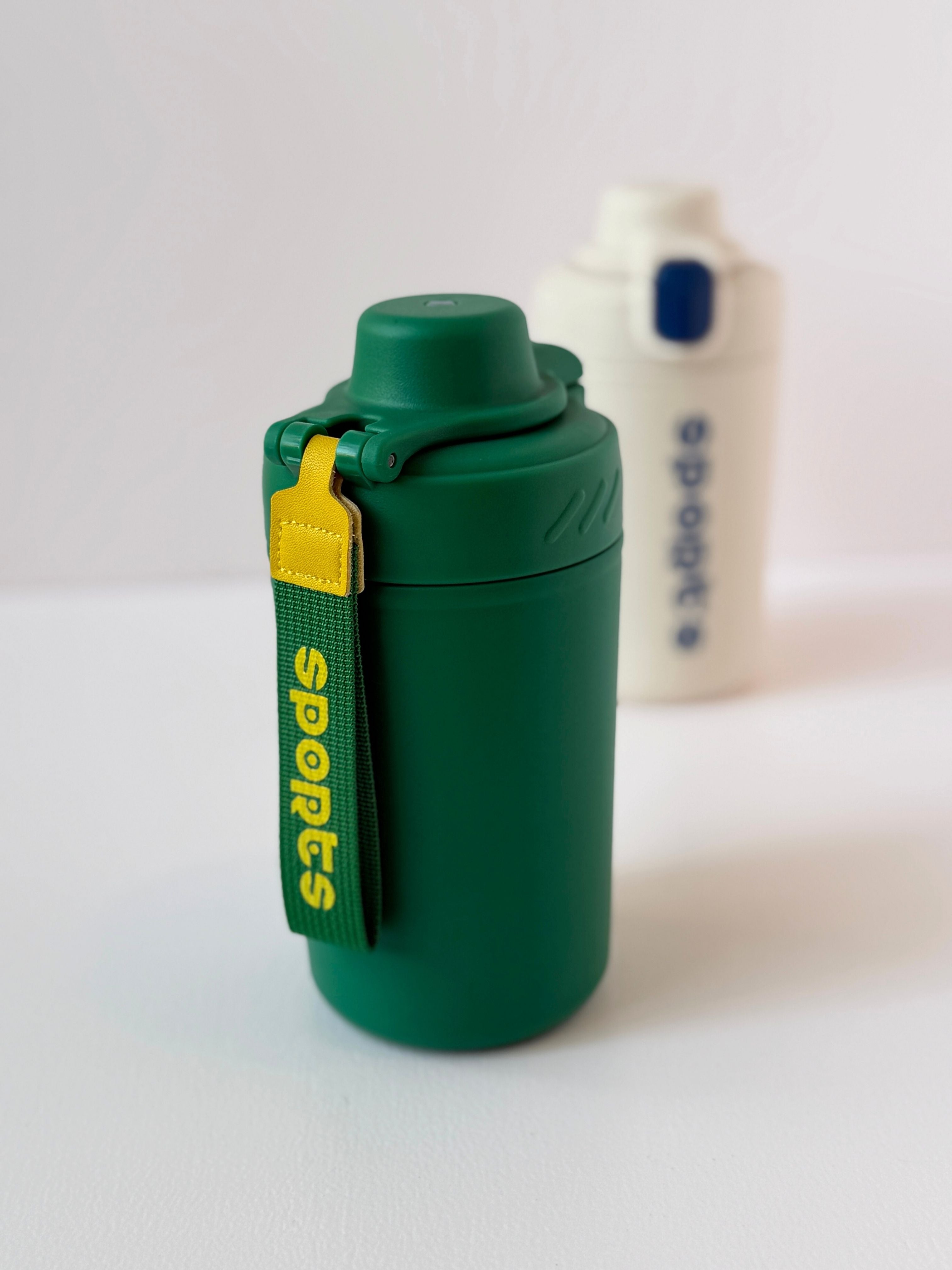 Portable Sports Water Sipper with Flip Lid – 450ml Leakproof & BPA-Free