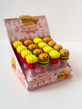 Load image into Gallery viewer, Cute Foodie Glue Stick Set – Hamburger &amp; Fries Kawaii Stationery for Kids
