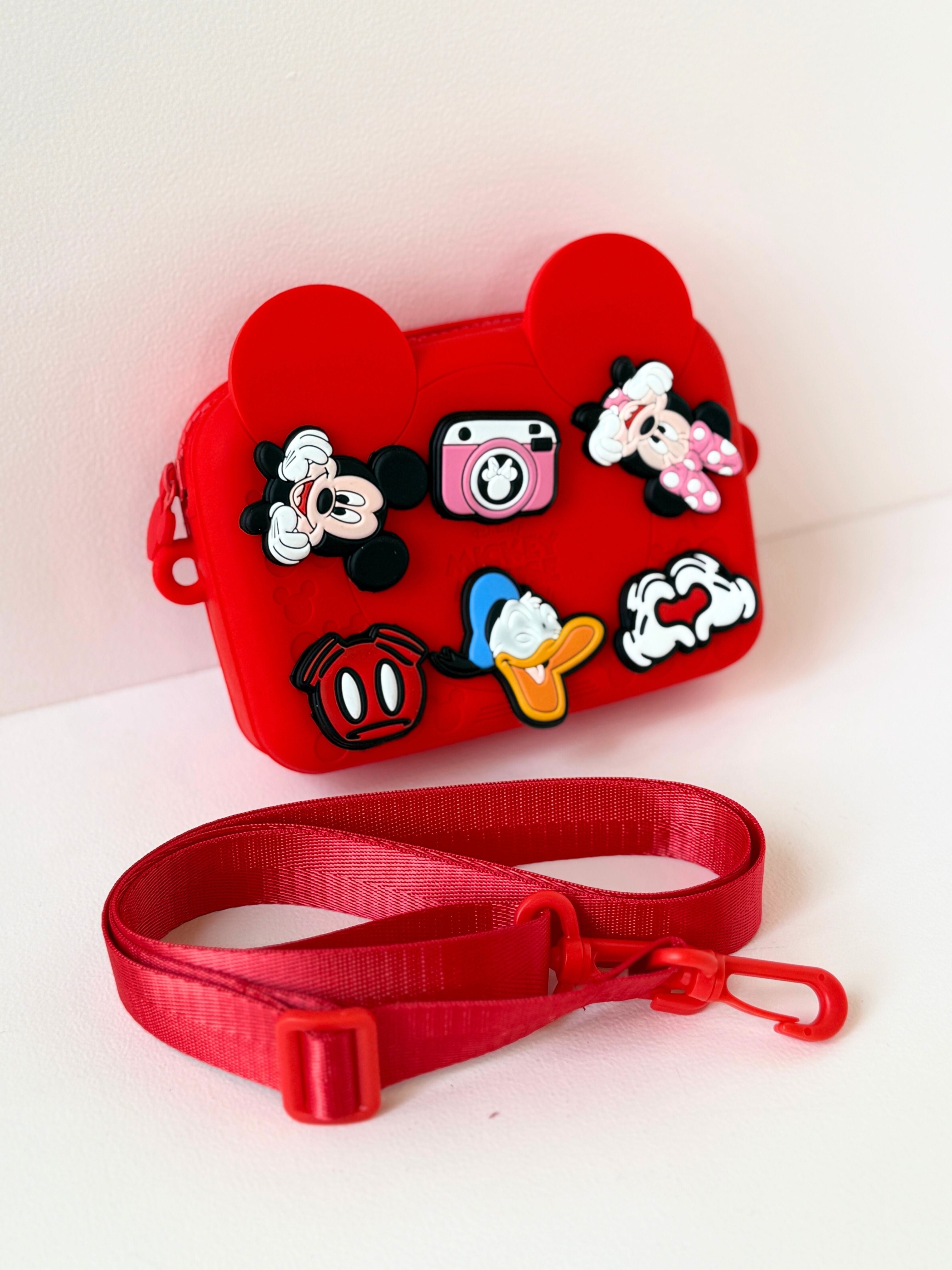 Cartoon-Inspired Silicone Bags – With Fun 3D Character Charms