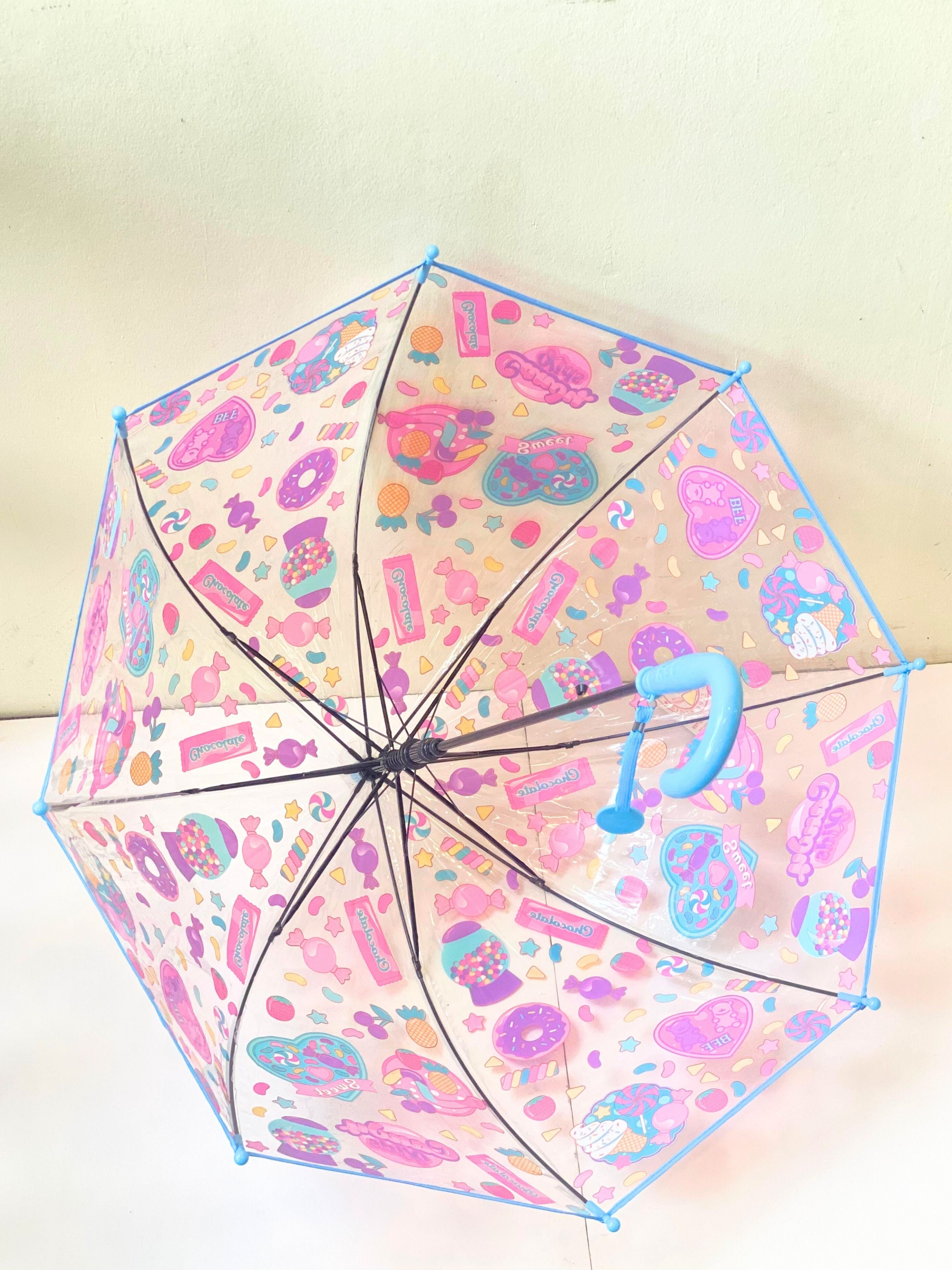 Whimsical Kids Dome Umbrella – Unicorn Fantasy & Candyland Variants