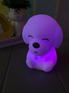 Cute Dogy Silicon Touch Lamp