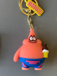 Happy cartoon keychain