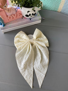 Pastel Colour Big Bow Hair Clip