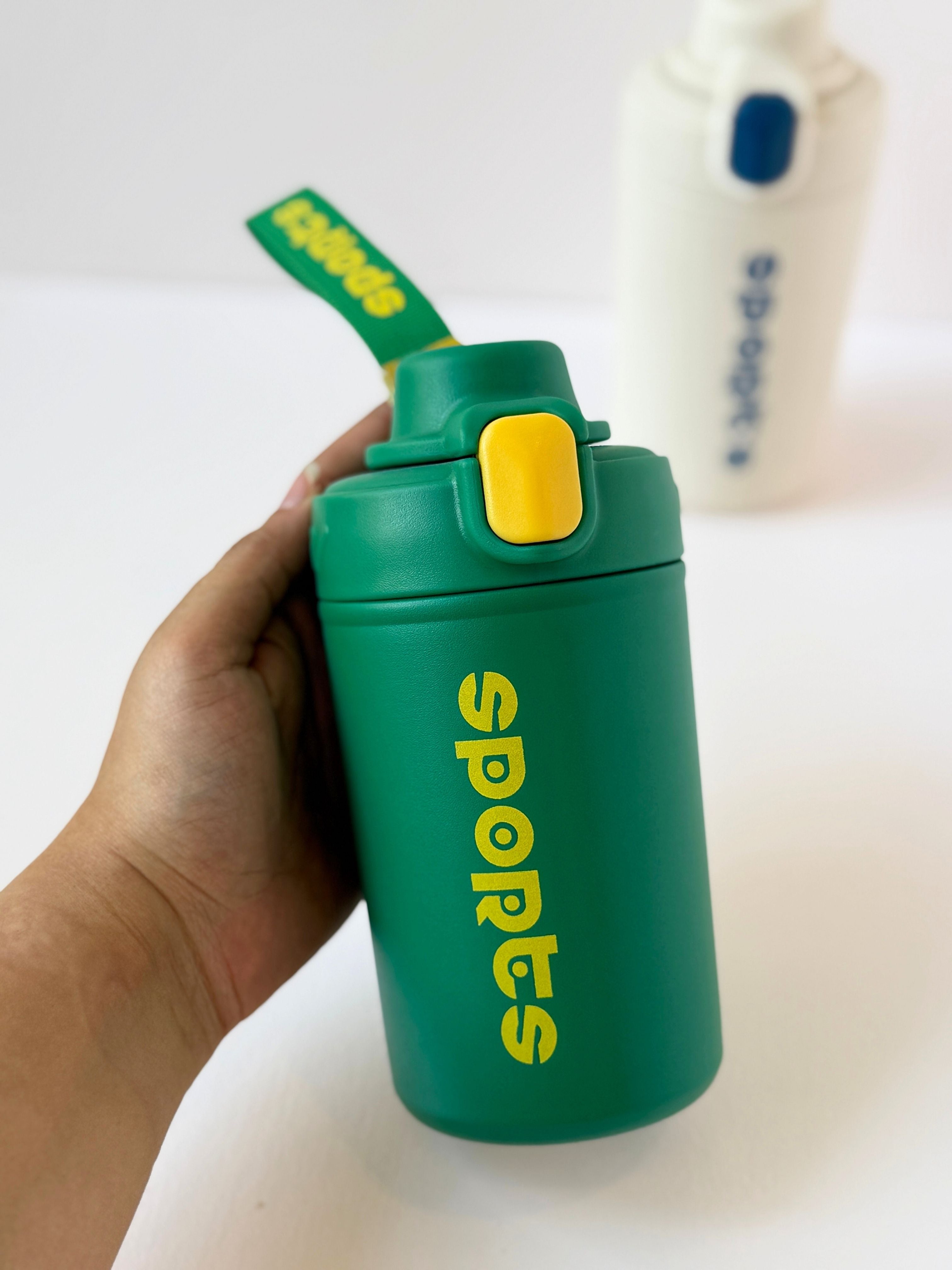 Portable Sports Water Sipper with Flip Lid – 450ml Leakproof & BPA-Free