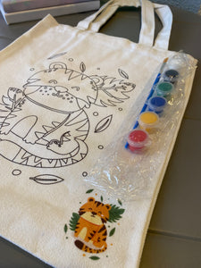 DIY Cartoon Tote Bag