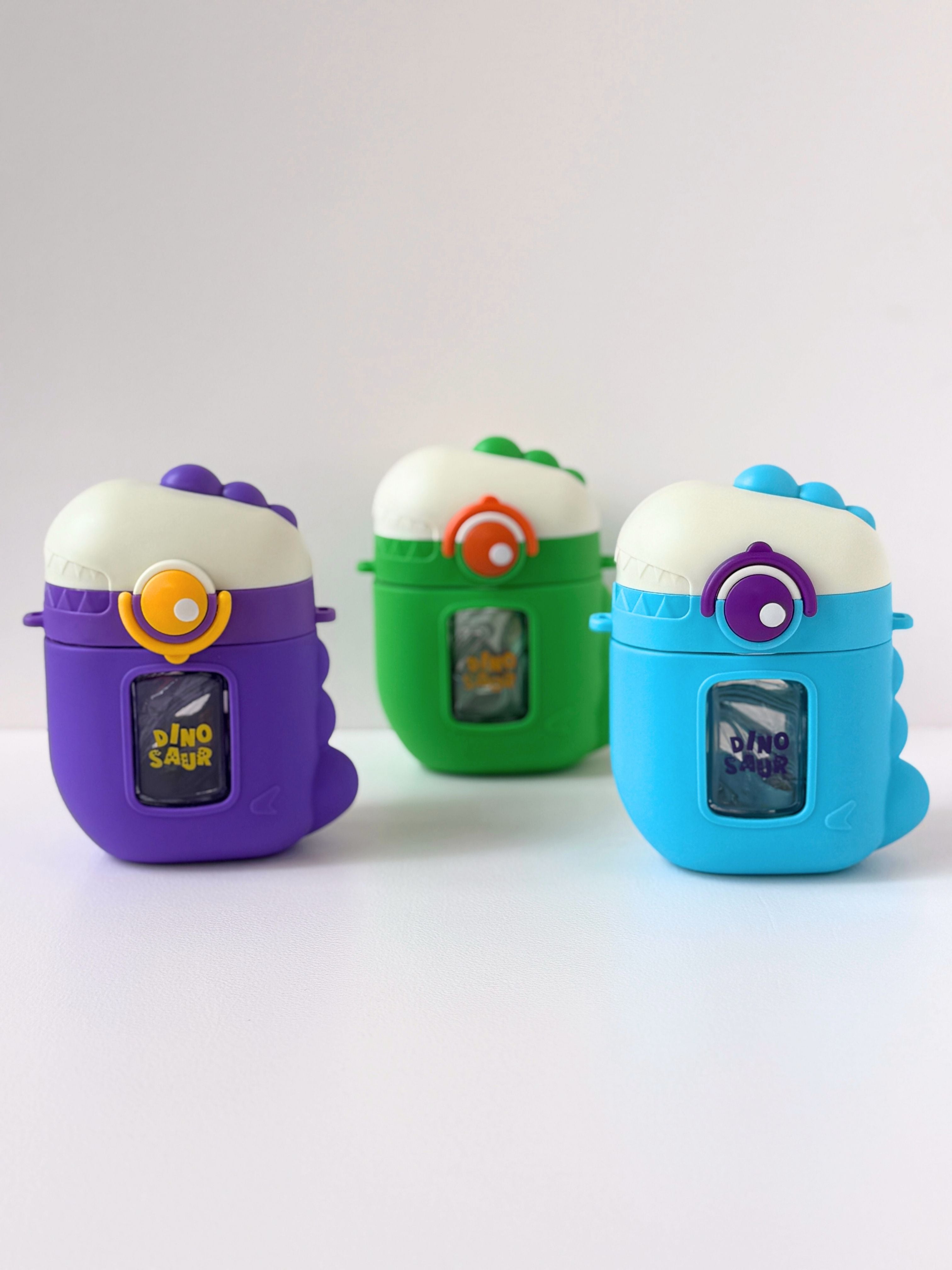Dino Sipper – Cute Dinosaur Kids’ Water Bottle with Strap