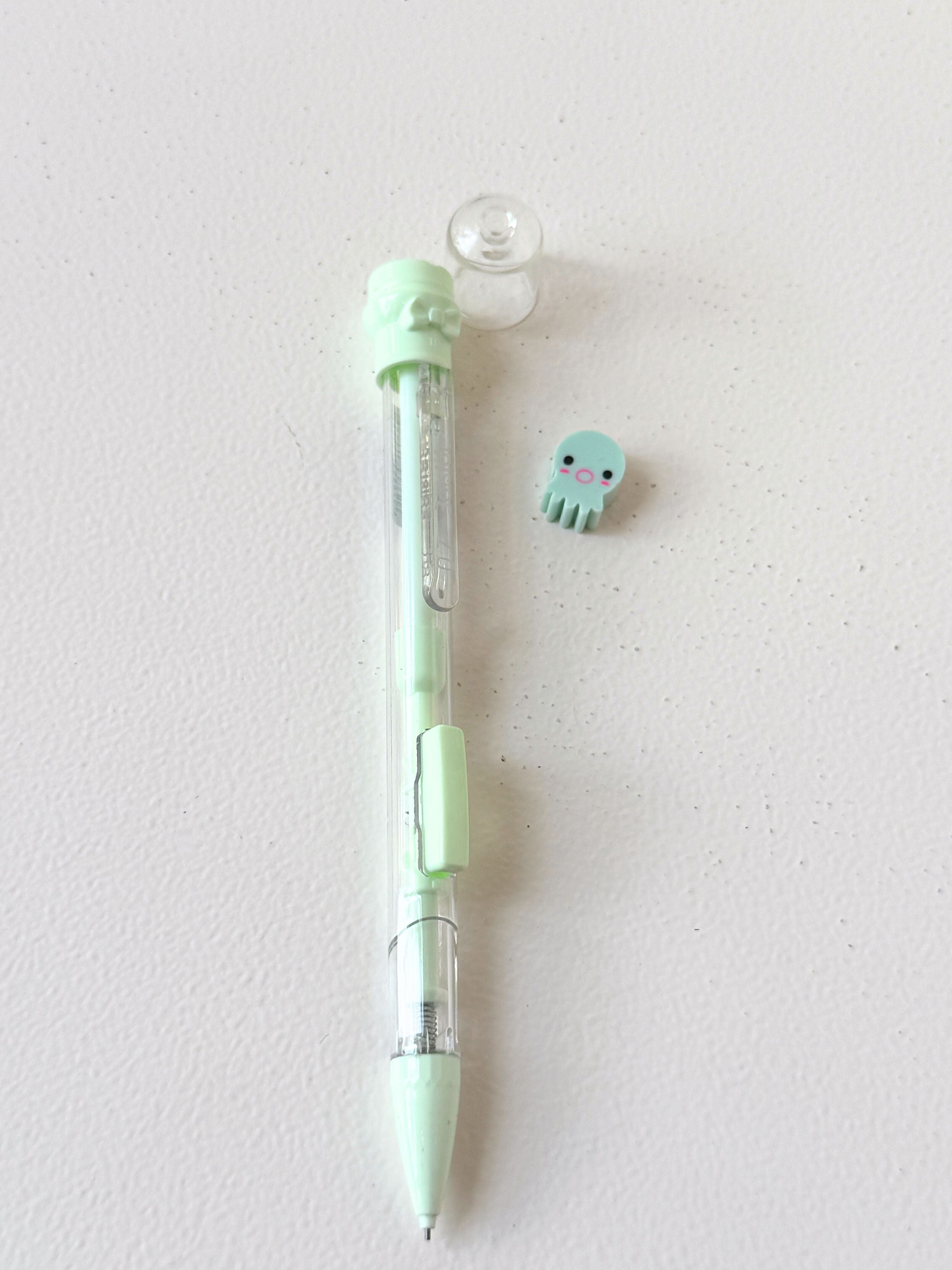 Pastel Mechanical Pencil – Kawaii Eraser Topper (0.7mm)