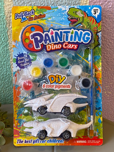 Painting Dino Car