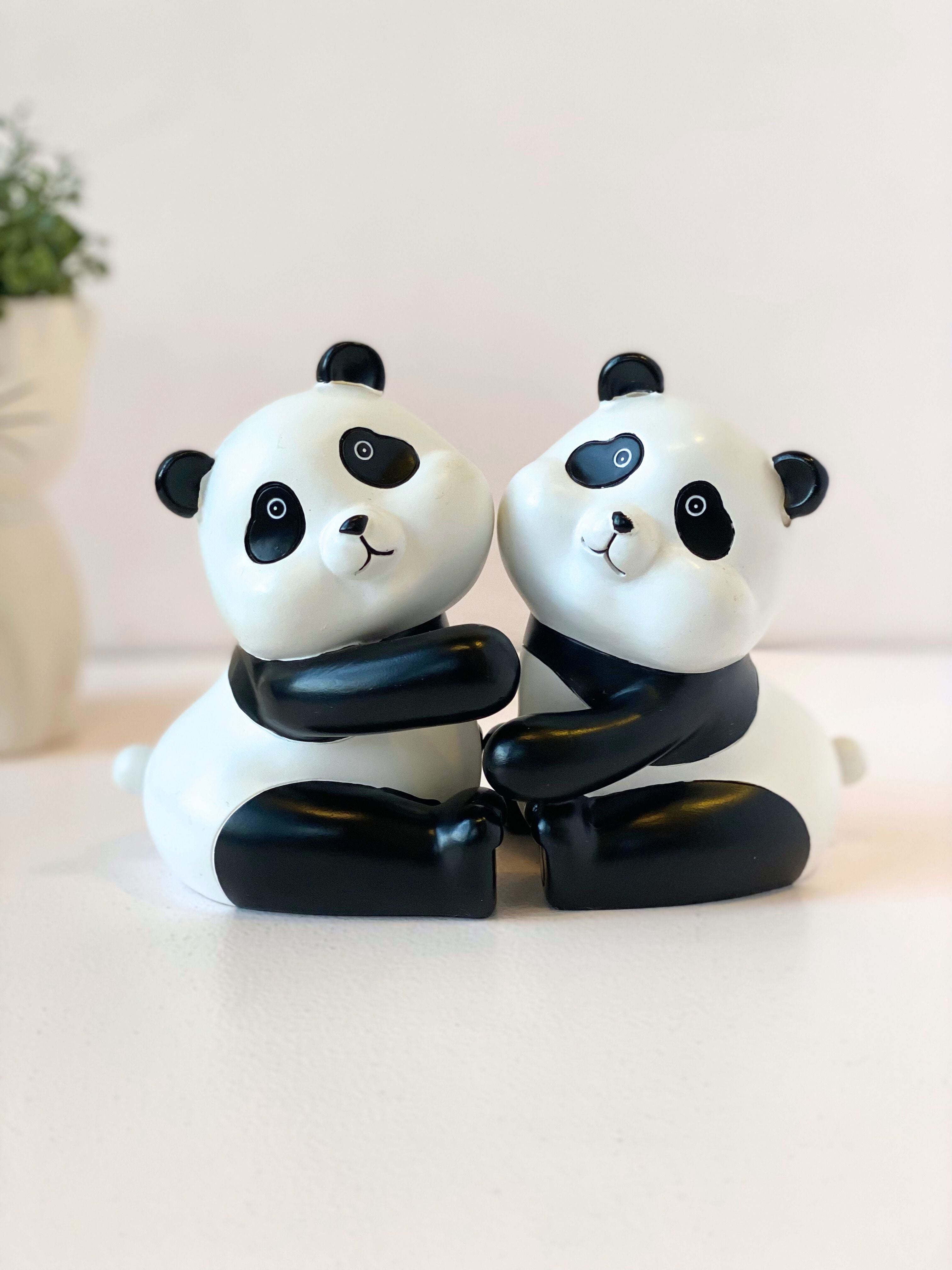 Cute Panda Bookends – Decorative Desk & Shelf Organizers for Kids & Animal Lovers