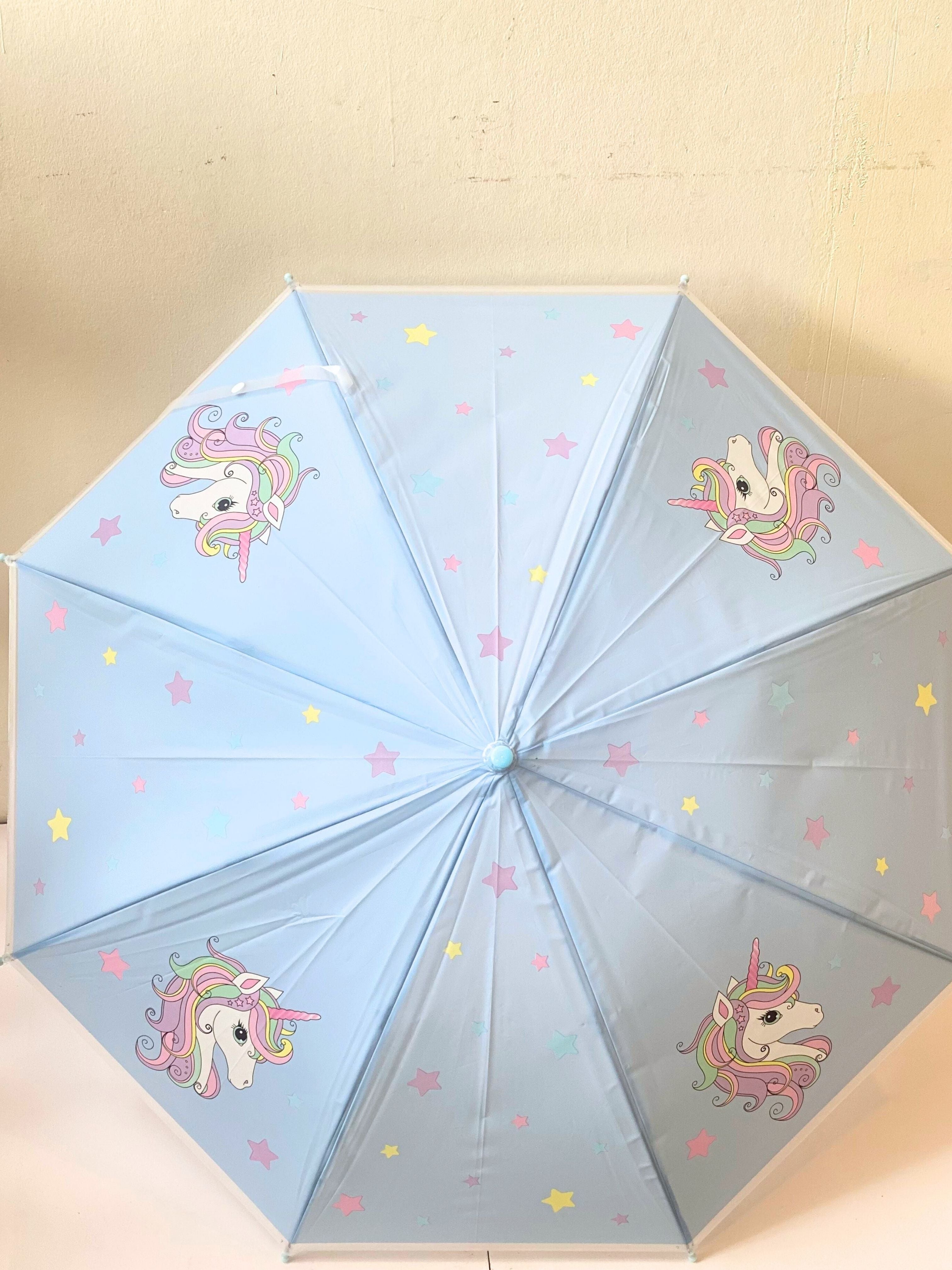 Pastel Dreams Kids Umbrella – Magical Unicorn Collection