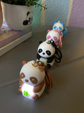 Load image into Gallery viewer, Mini Panda LED Keychain
