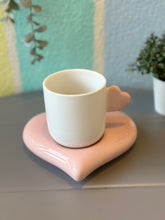 Load image into Gallery viewer, Heart Cup &amp; Saucer
