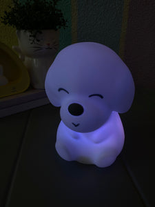 Cute Dogy Silicon Touch Lamp