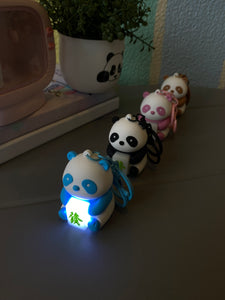 Mini Panda LED Keychain