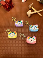 Load image into Gallery viewer, Camera Rainbow Keychain
