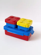 Load image into Gallery viewer, LEGO-Inspired Colorful Stackable Lunch Box Set for Kids
