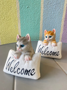 Welcome Cat Showpiece