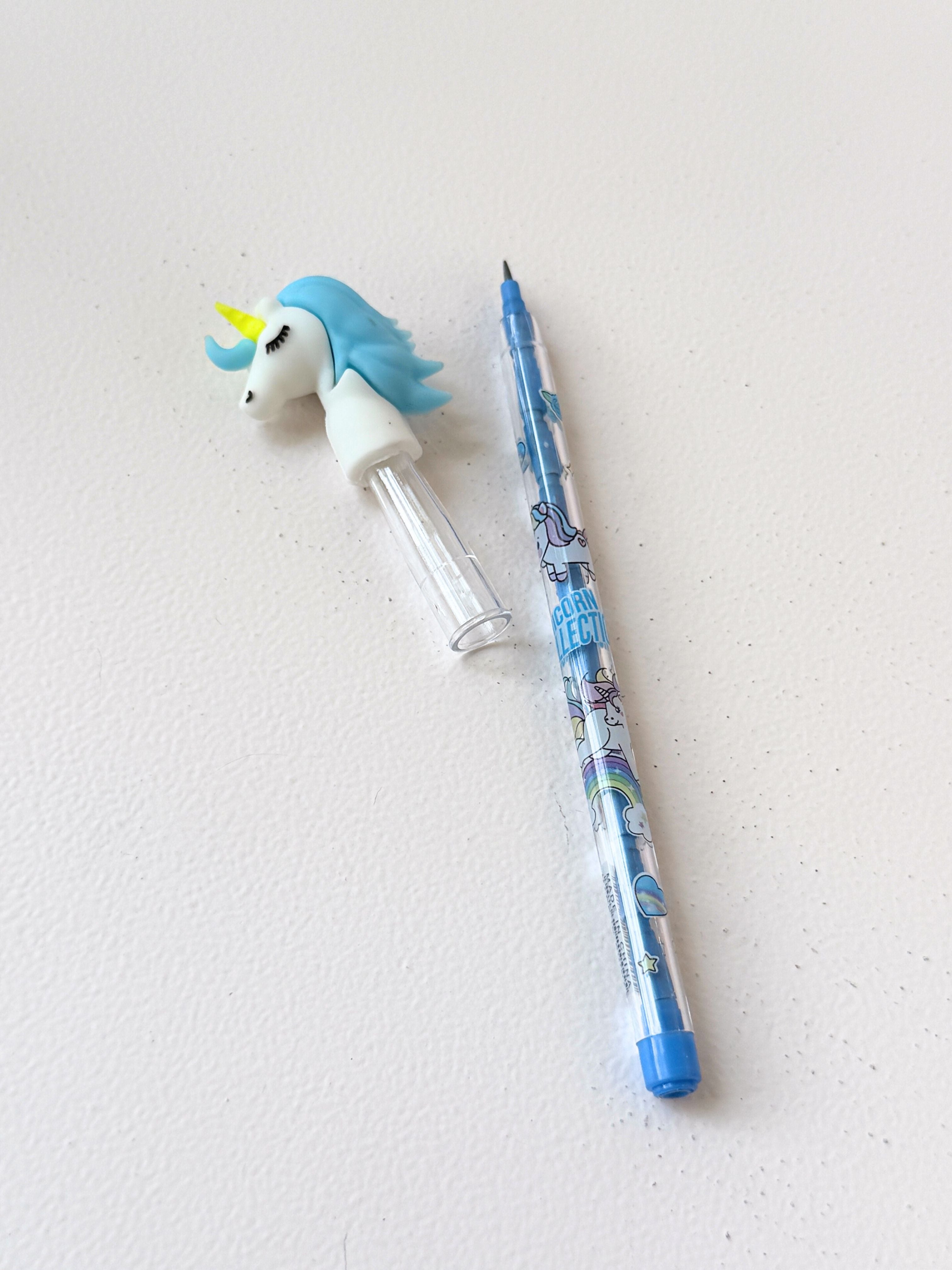 Kawaii Unicorn Push Pencil – Cute Mechanical Pencil for Kids & Stationery Lovers