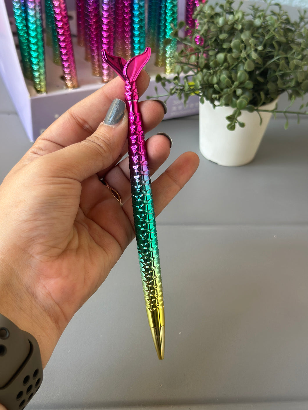 Vibrant Mermaid Mechanical Pencil