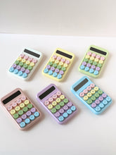 Load image into Gallery viewer, Pastel Retro Calculator – Cute, Colourful &amp; Functional
