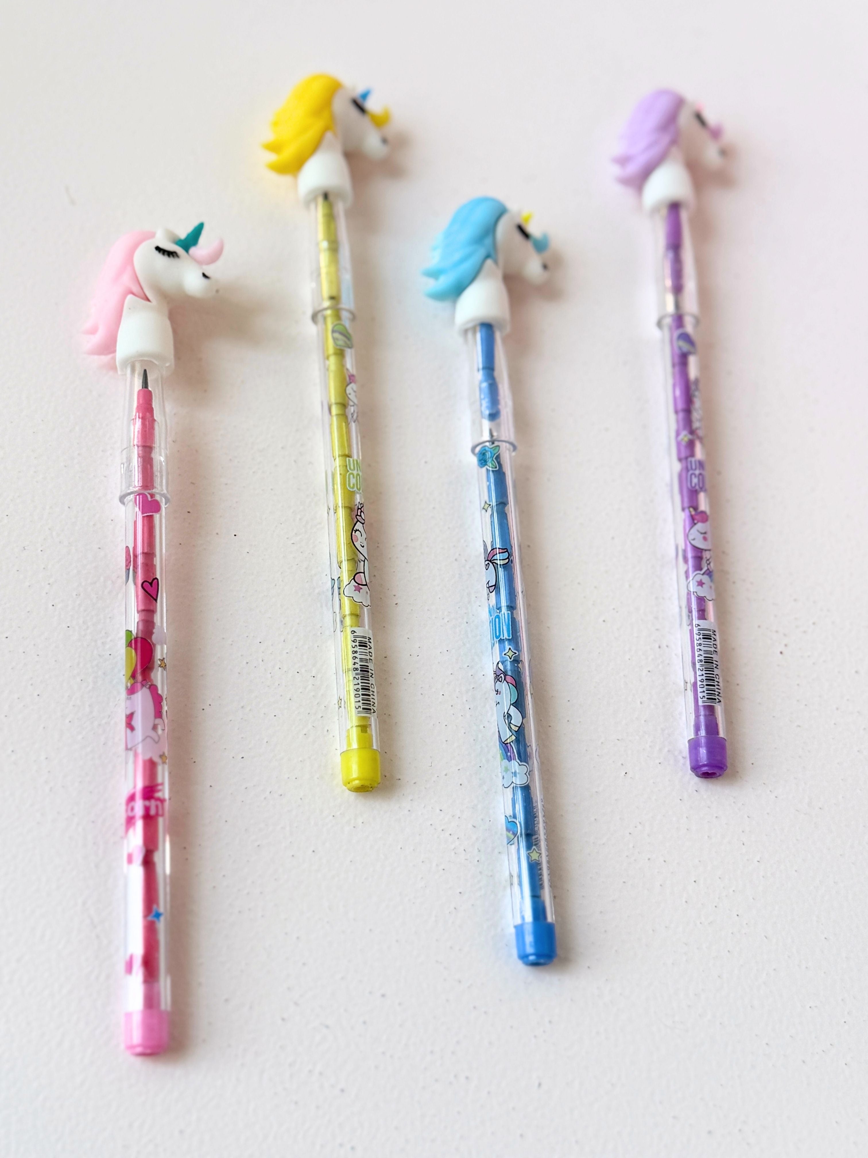 Kawaii Unicorn Push Pencil – Cute Mechanical Pencil for Kids & Stationery Lovers