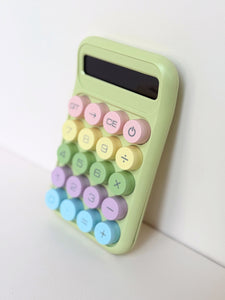 Pastel Retro Calculator – Cute, Colourful & Functional