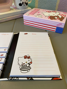 Cute Kitty Sticky Notes Set