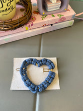 Load image into Gallery viewer, Heart Shape Macrame Hair Clip
