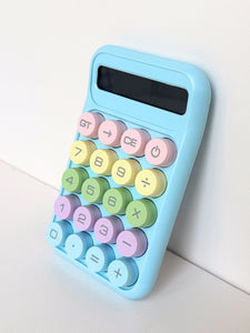 Pastel Retro Calculator – Cute, Colourful & Functional