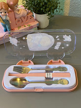 Load image into Gallery viewer, Bunny And Duck Cutlery Kit
