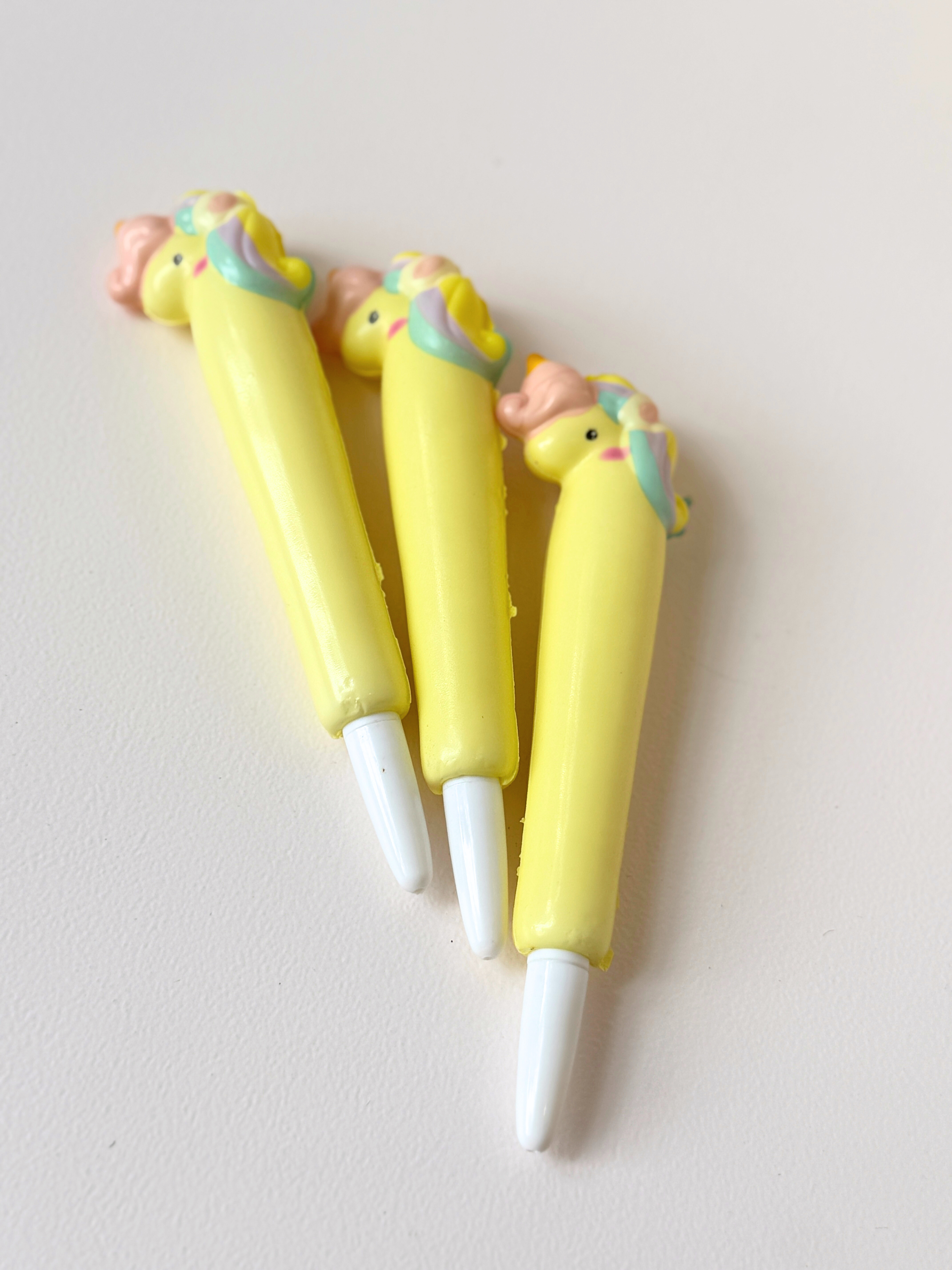 Cute Unicorn Stress Relief Pen – Adorable Gel Ink Pen for Kids & Stationery Lovers