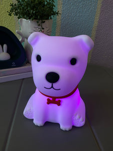 Cute Puppy Silicon Touch Lamp