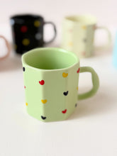 Load image into Gallery viewer, Colour Pop Heart Mug – Bold &amp; Pastel Options

