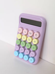 Pastel Retro Calculator – Cute, Colourful & Functional