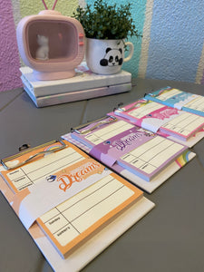 Unicorn Weekly Memo Pad