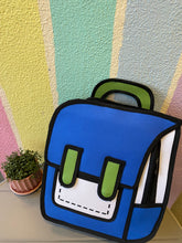 Load image into Gallery viewer, Cute 2D Drawing Student Backpack
