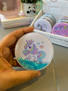 Liquid Glitter Cosmetic Mirror