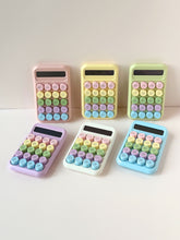 Load image into Gallery viewer, Pastel Retro Calculator – Cute, Colourful &amp; Functional
