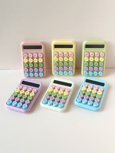 Pastel Retro Calculator – Cute, Colourful & Functional
