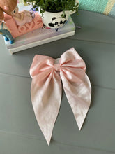 Load image into Gallery viewer, Satin Big Bow Hair Clip
