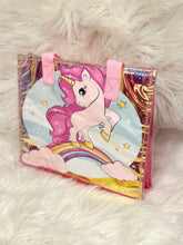 Load image into Gallery viewer, Unicorn Shiny Small Tote Bag
