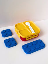 Load image into Gallery viewer, Stack &amp; Snack Lego Inspired Lunch Box - 3 Compartments
