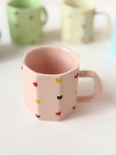 Load image into Gallery viewer, Colour Pop Heart Mug – Bold &amp; Pastel Options
