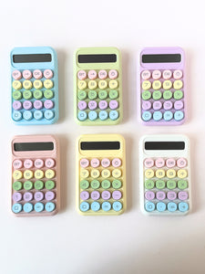 Pastel Retro Calculator – Cute, Colourful & Functional