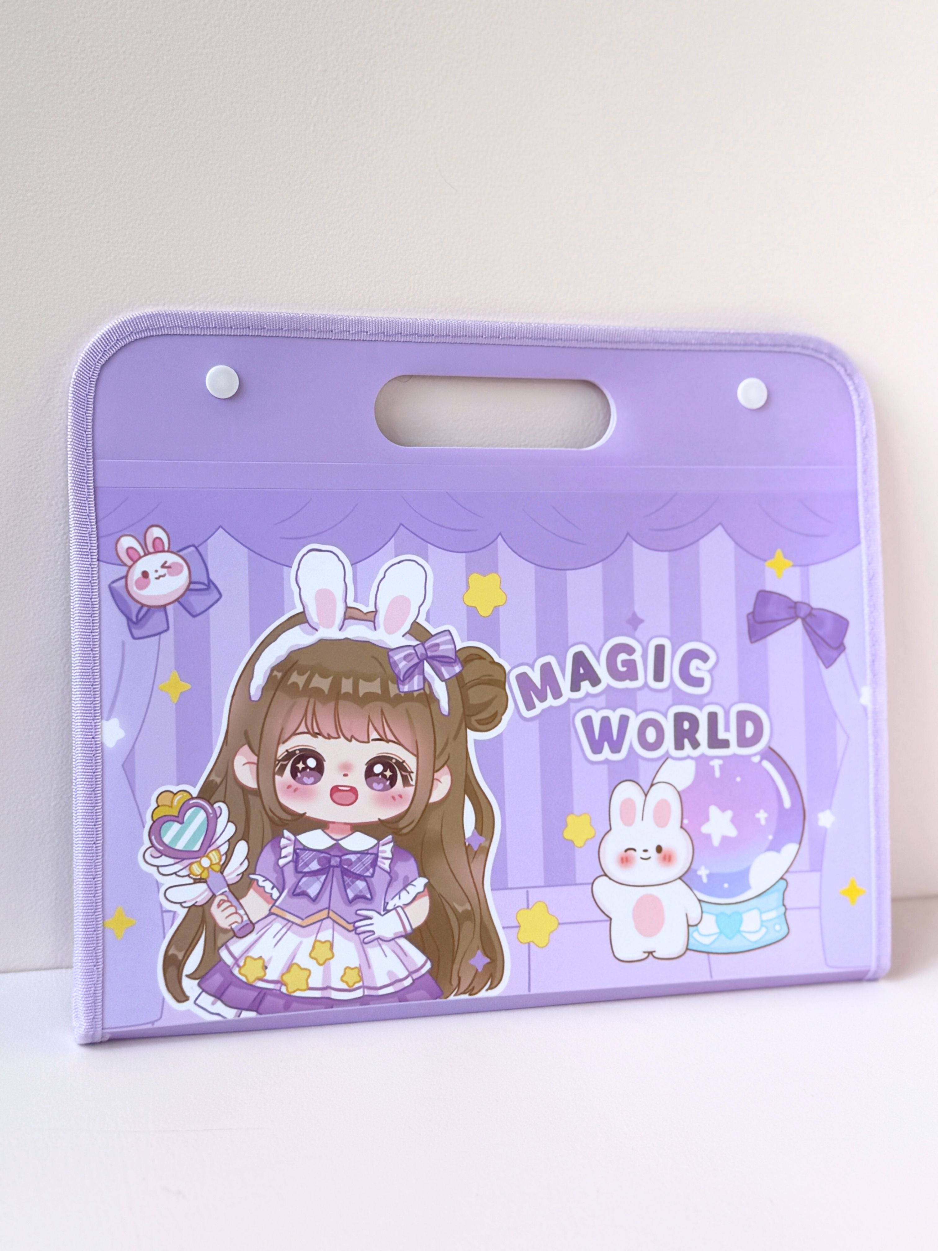 Kawaii Character Accordion File Folder – Adorable, Durable & Perfectly Organised!