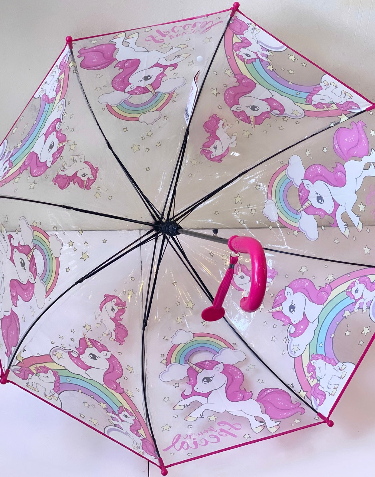 Whimsical Kids Dome Umbrella – Unicorn Fantasy & Candyland Variants