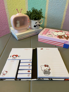 Cute Kitty Sticky Notes Set