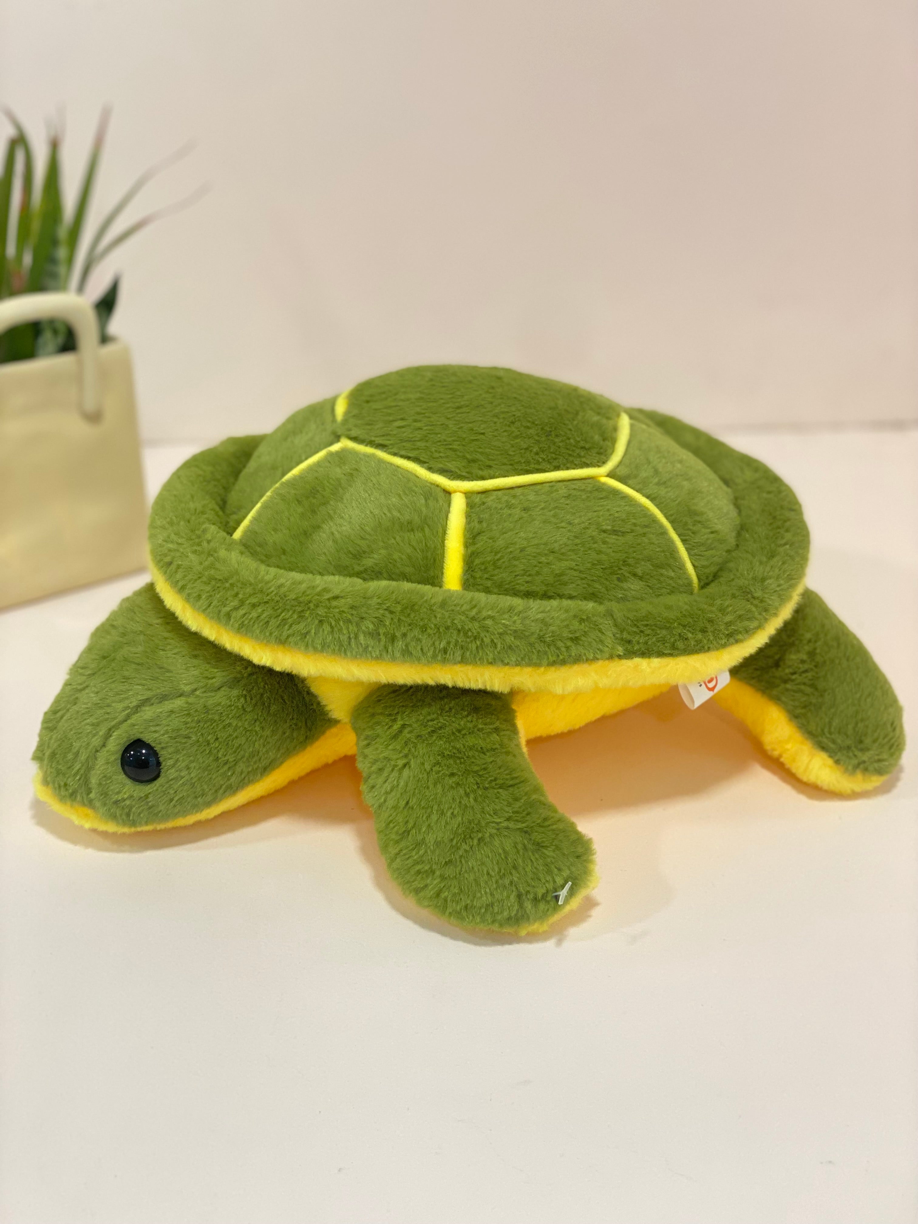 Cute Turtle Soft Toy – Plush Green Tortoise Teddy for Kids & Gifting
