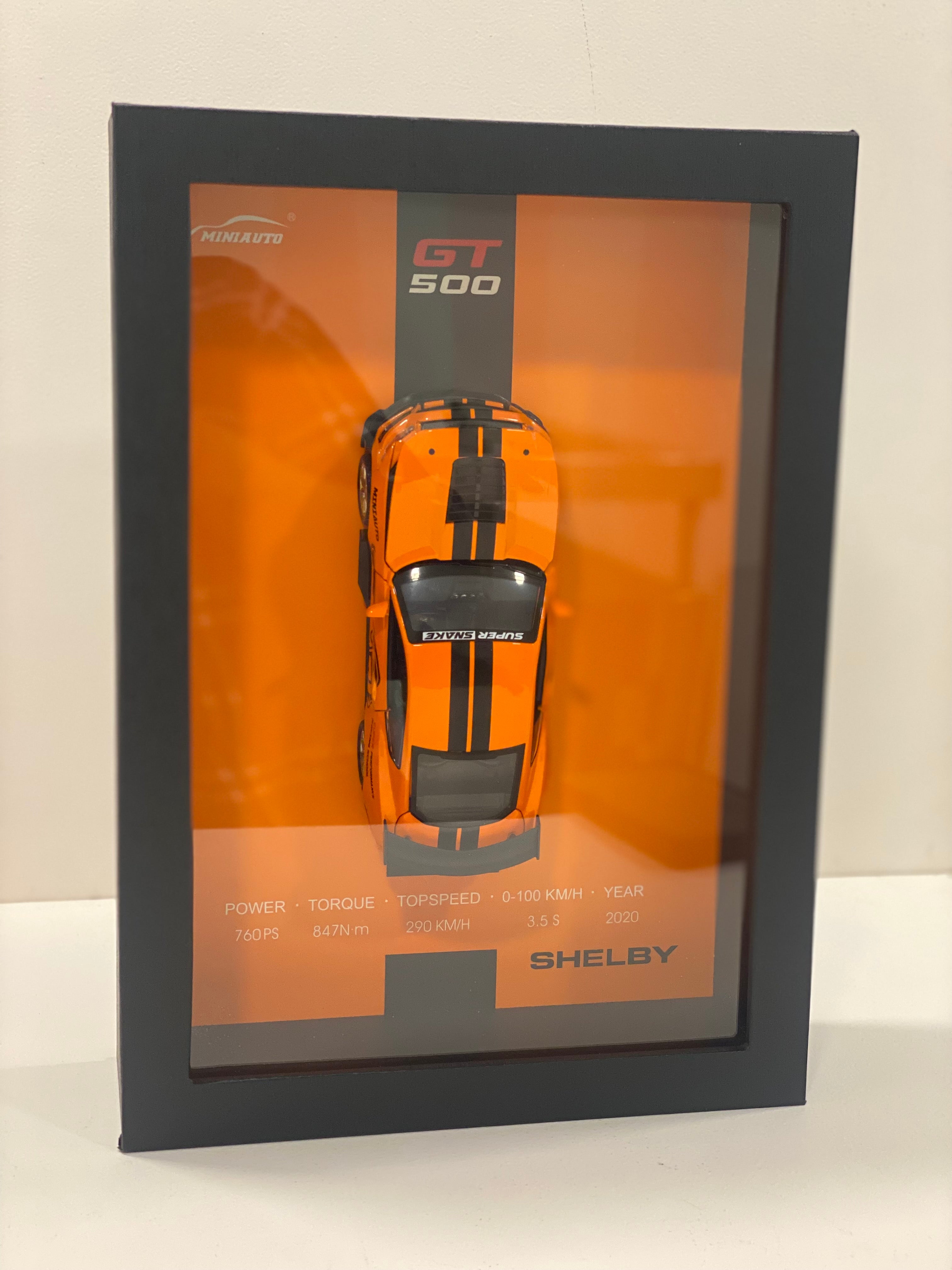 3D Sports Car Frame Wall Art – Premium Mini Car Display Frame | Modern Car Decor for Room, Office & Gifts